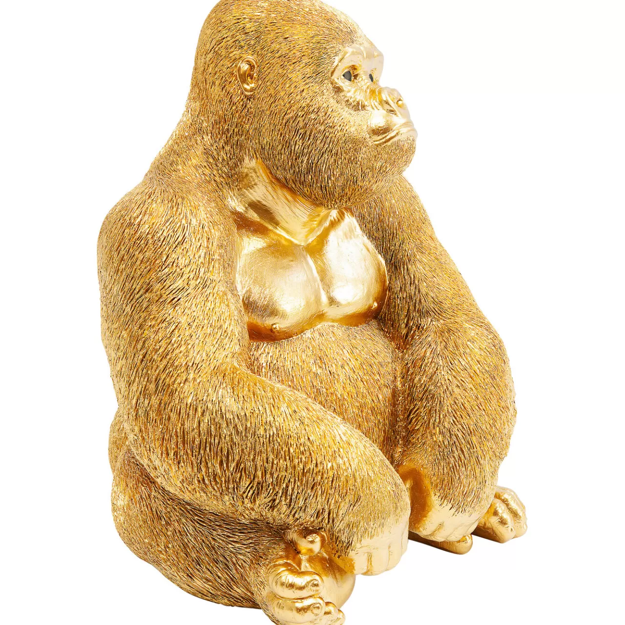 Figurine Décorative Monkey Gorilla Side Dore 39Cm*KARE Design Best Sale