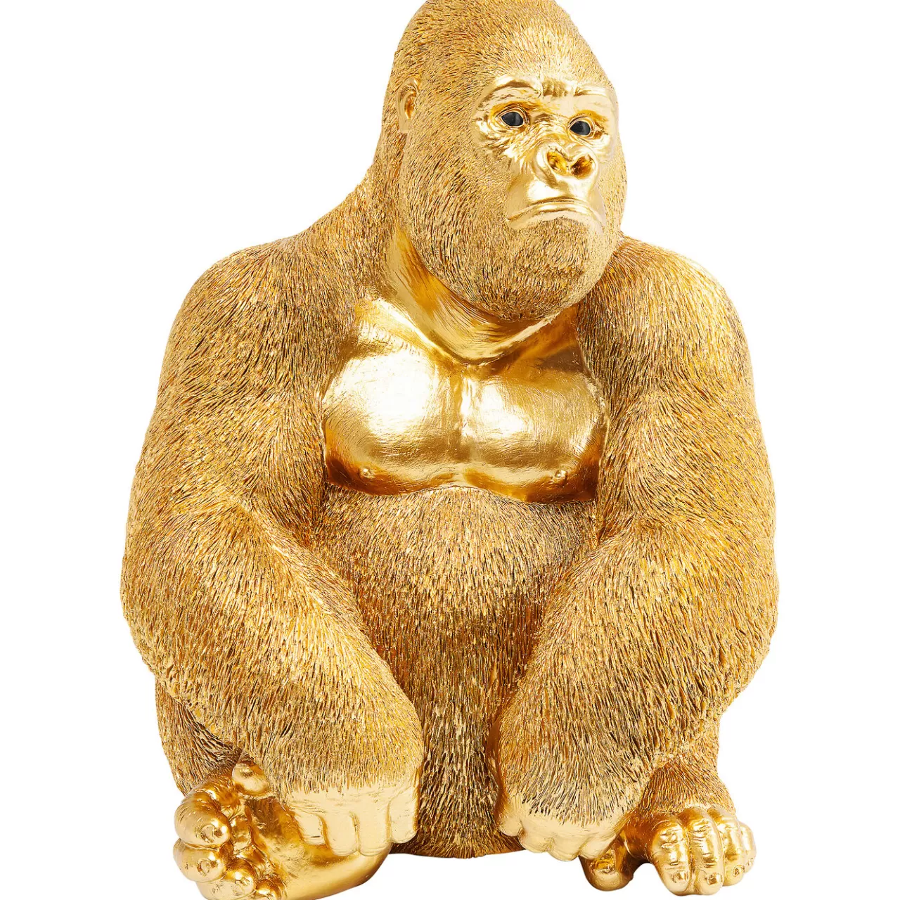 Figurine Décorative Monkey Gorilla Side Dore 39Cm*KARE Design Best Sale