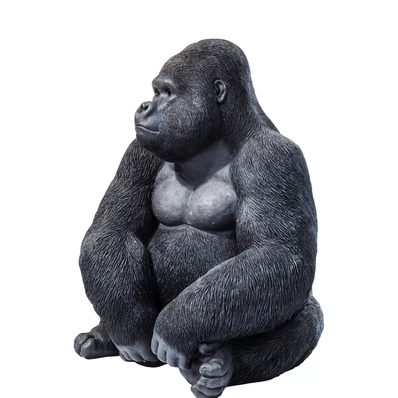 Figurine Décorative Monkey Gorilla Side Noir76Cm*KARE Design Discount