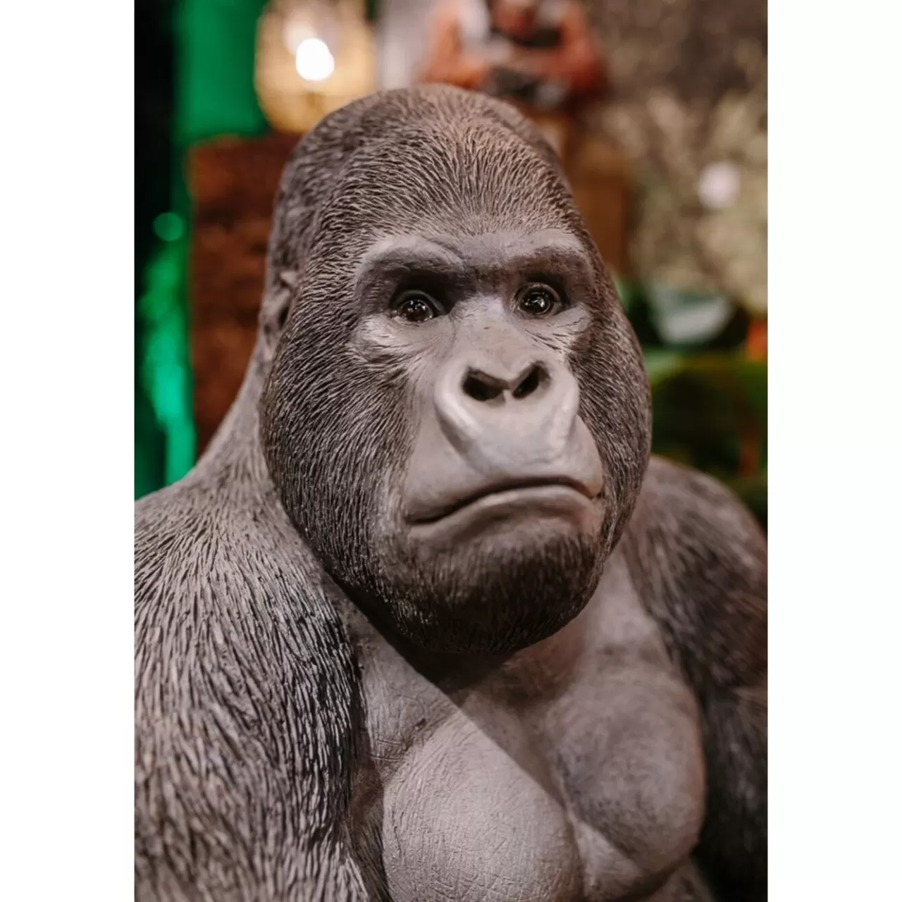 Figurine Décorative Monkey Gorilla Side Noir76Cm*KARE Design Discount