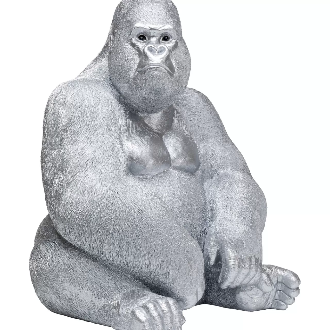 Figurine Décorative Monkey Gorilla Side Xl Argente*KARE Design Flash Sale