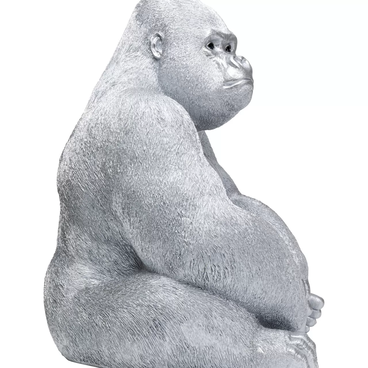 Figurine Décorative Monkey Gorilla Side Xl Argente*KARE Design Flash Sale