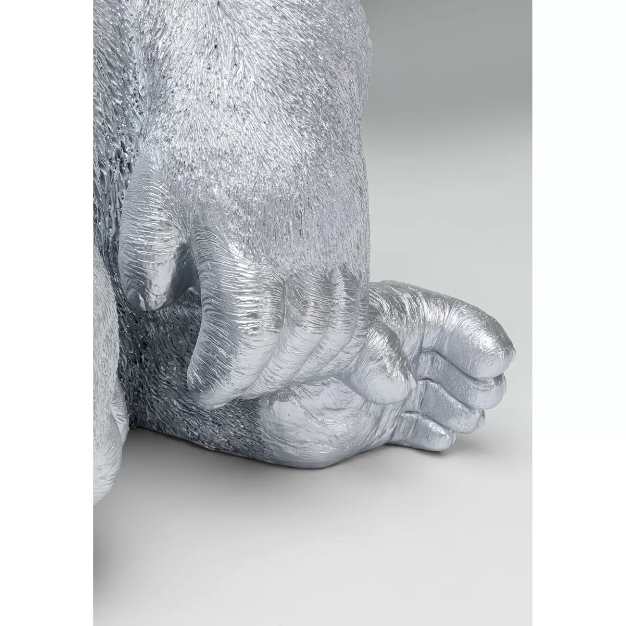Figurine Décorative Monkey Gorilla Side Xl Argente*KARE Design Flash Sale