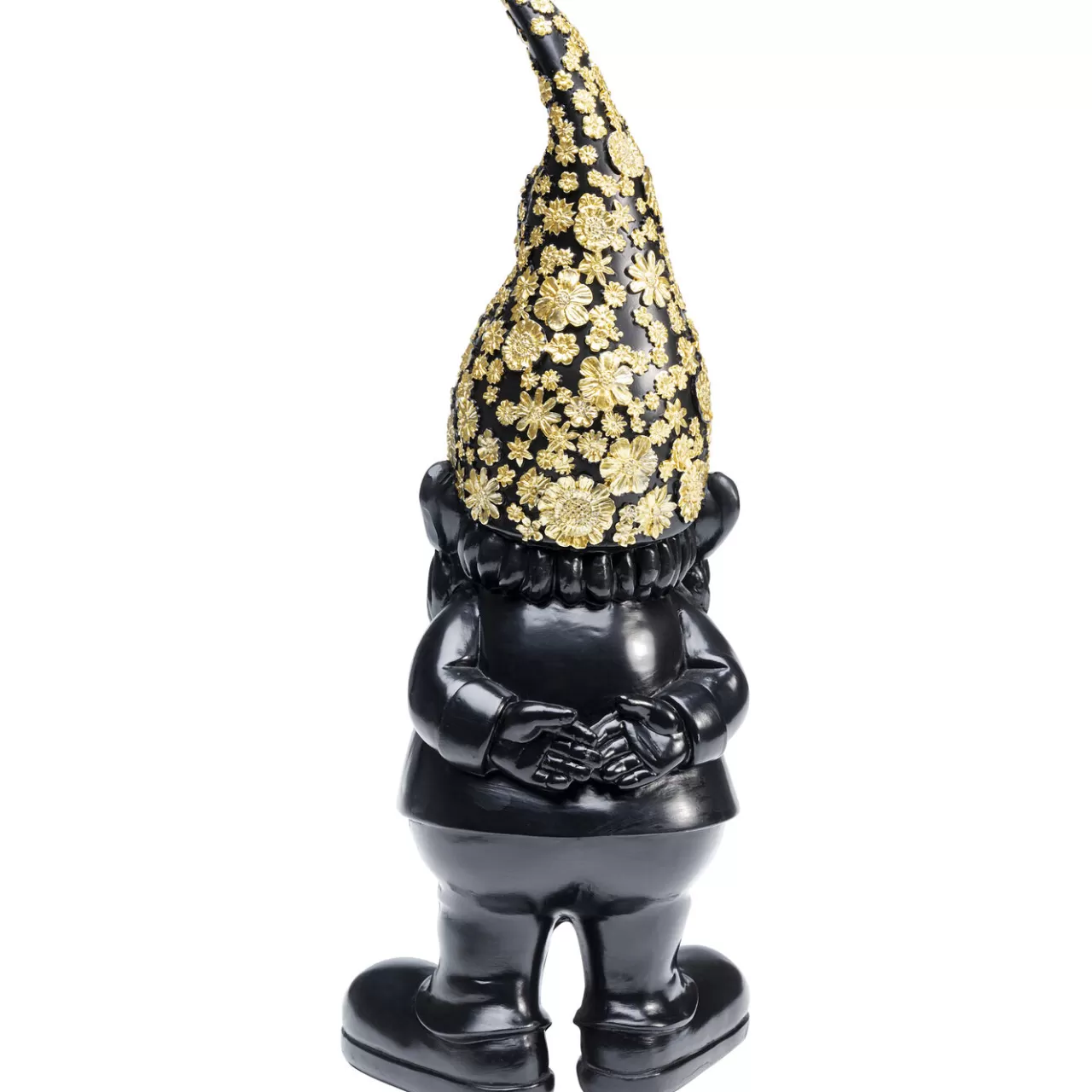 Figurine Décorative Nain Standing Noir-Dore 30*KARE Design New