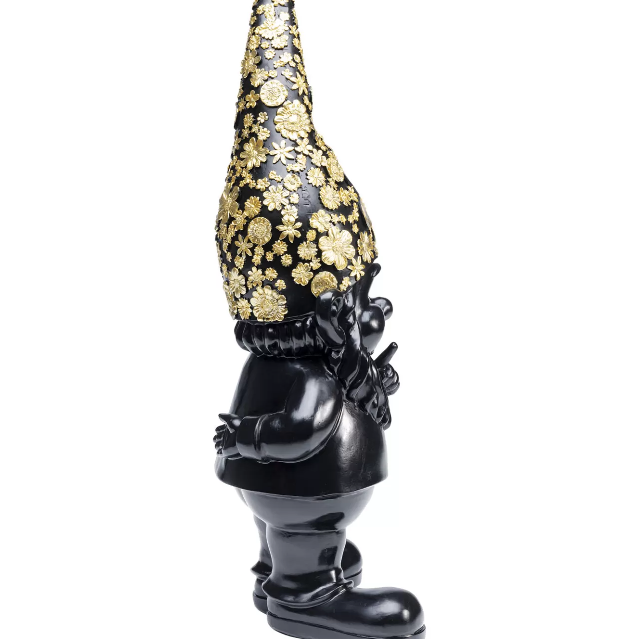 Figurine Décorative Nain Standing Noir-Dore 45*KARE Design Online