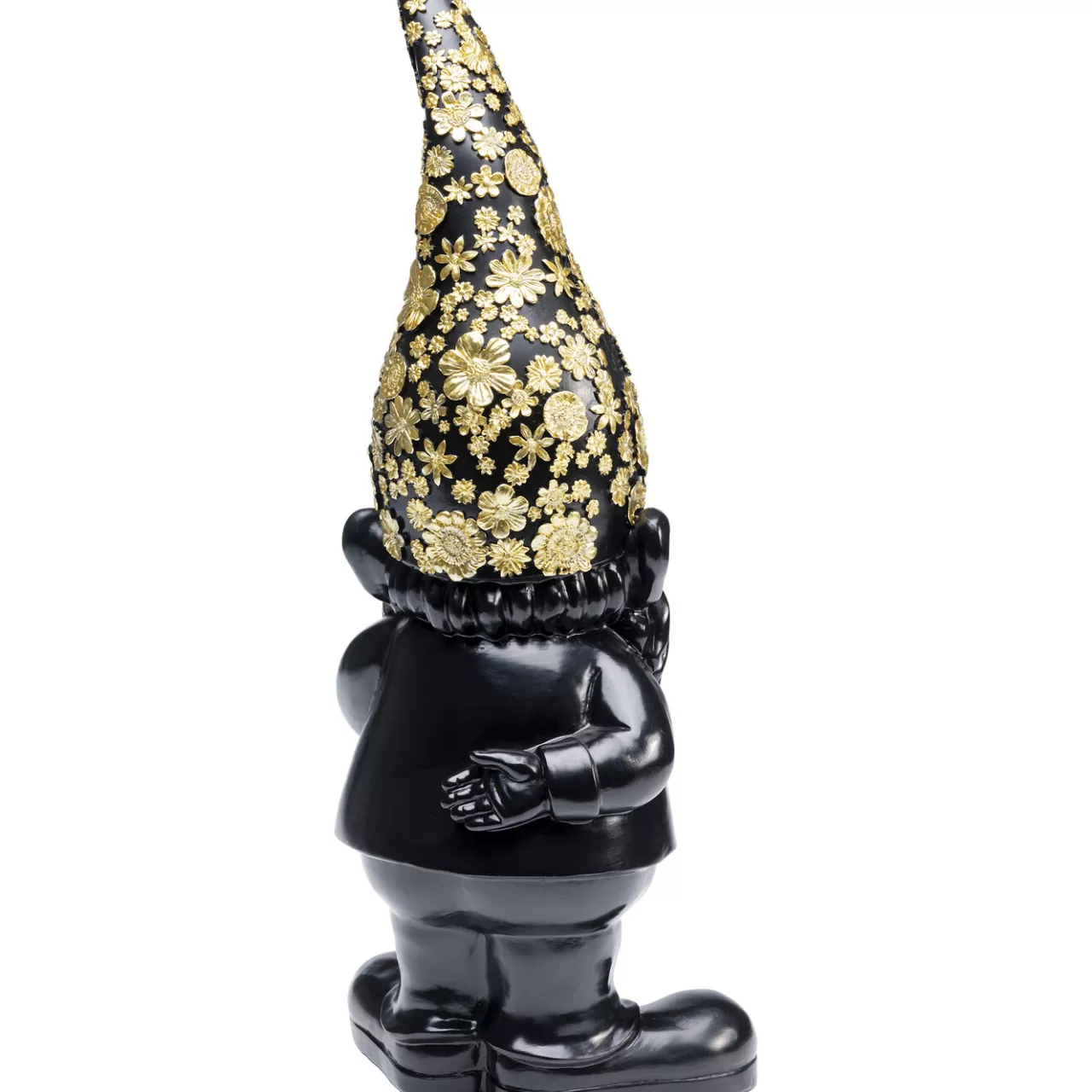 Figurine Décorative Nain Standing Noir-Dore 45*KARE Design Online