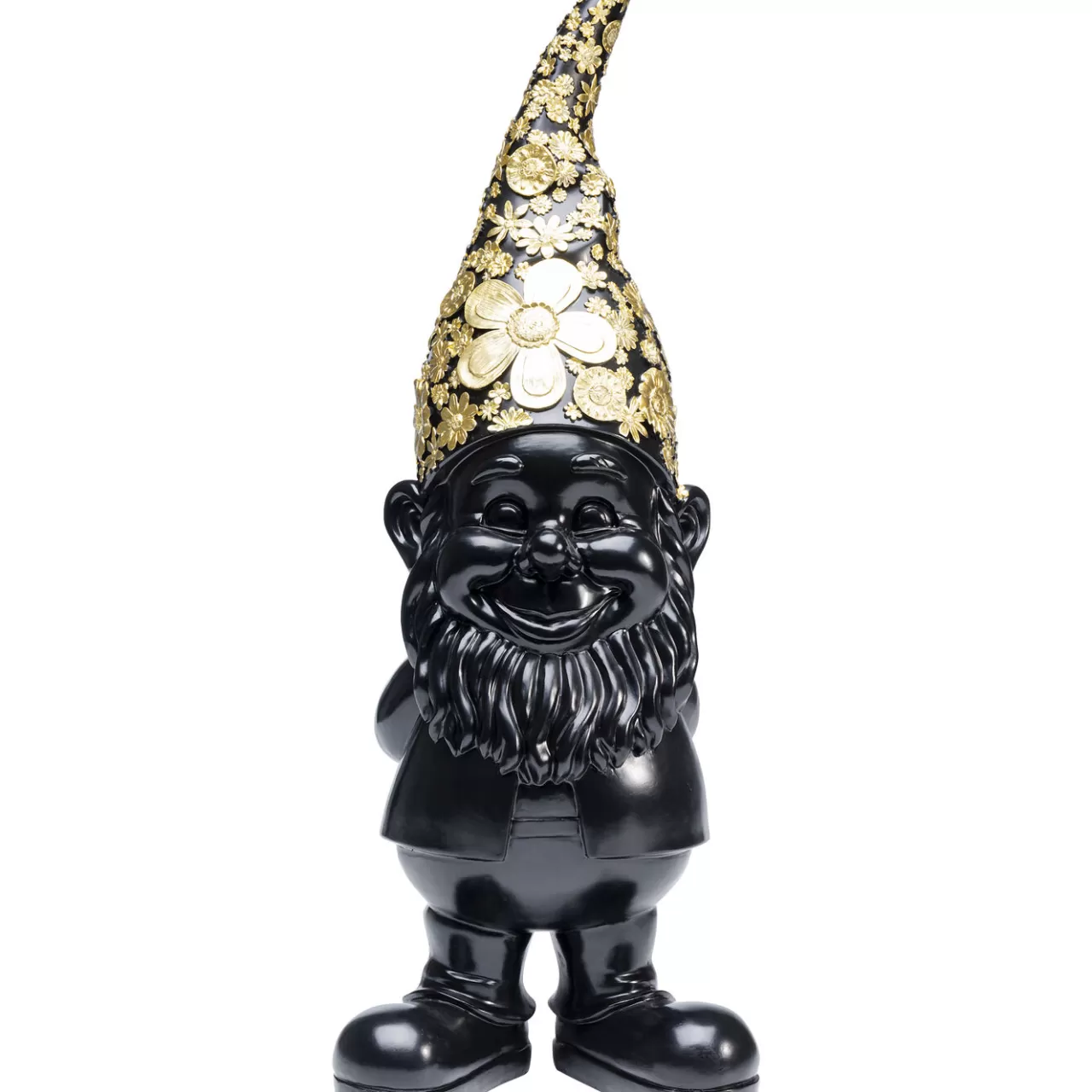Figurine Décorative Nain Standing Noir-Dore 60*KARE Design Cheap