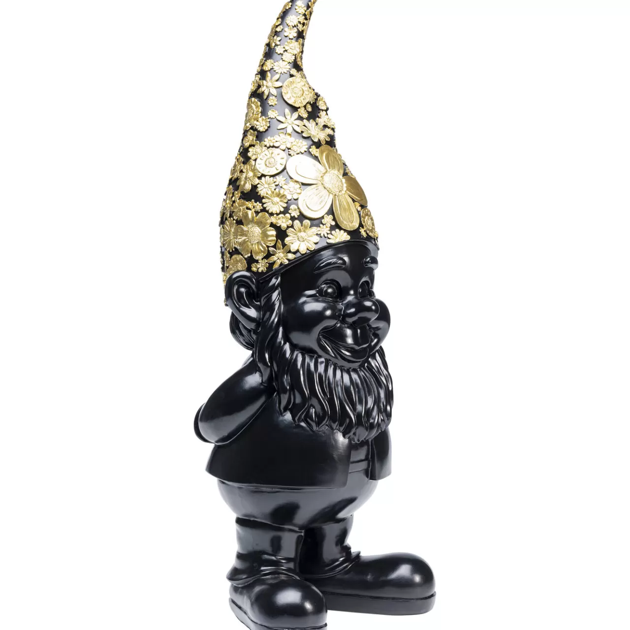 Figurine Décorative Nain Standing Noir-Dore 60*KARE Design Cheap