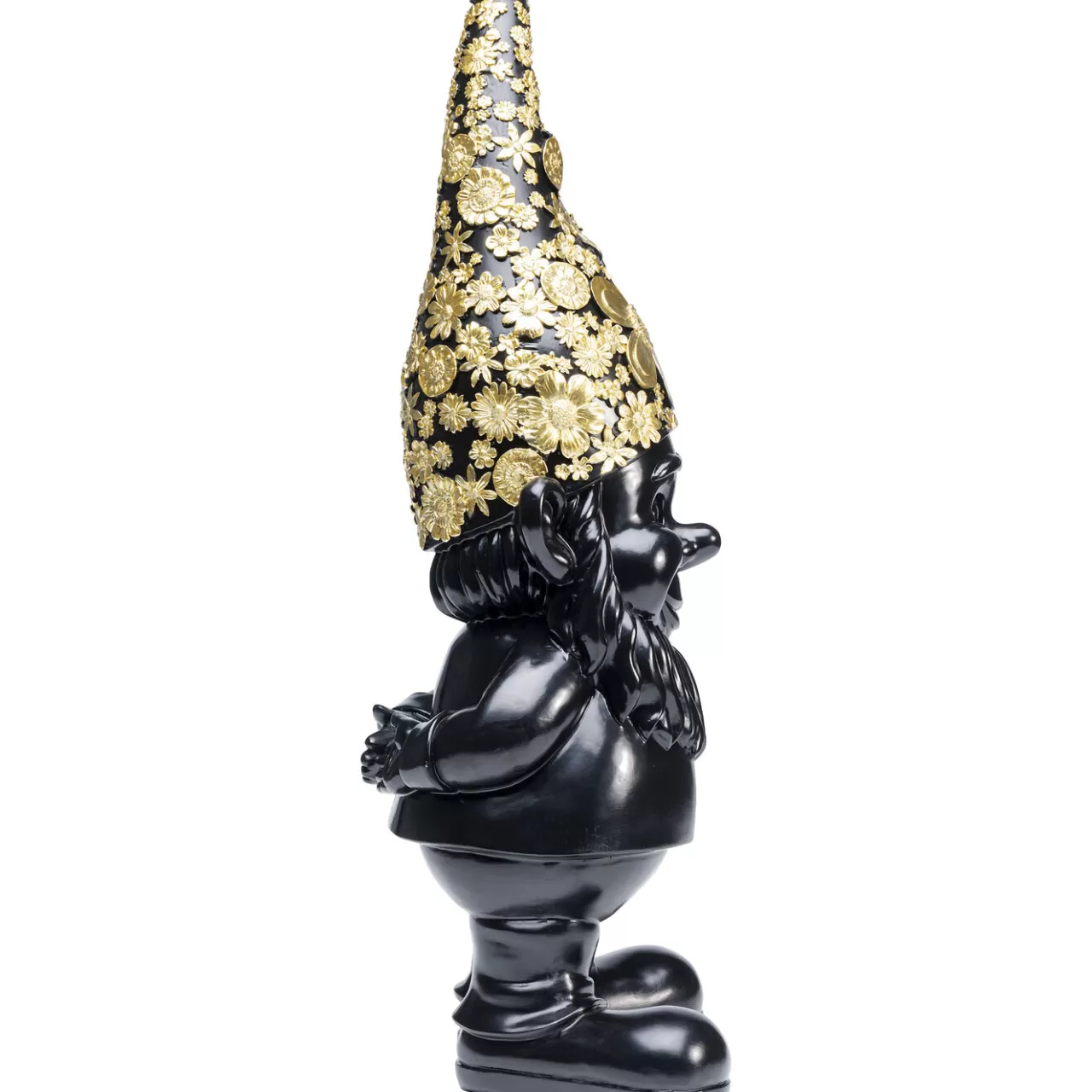 Figurine Décorative Nain Standing Noir-Dore 60*KARE Design Cheap