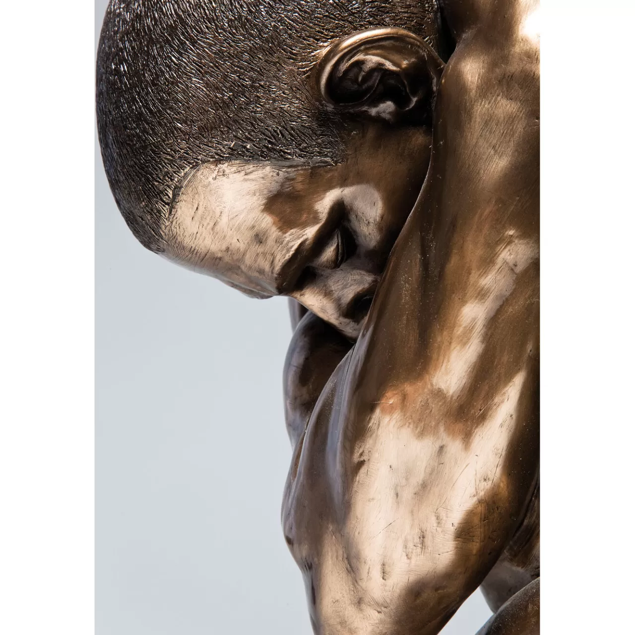 Figurine Décorative Nude Man Hug Bronze 54Cm*KARE Design Shop