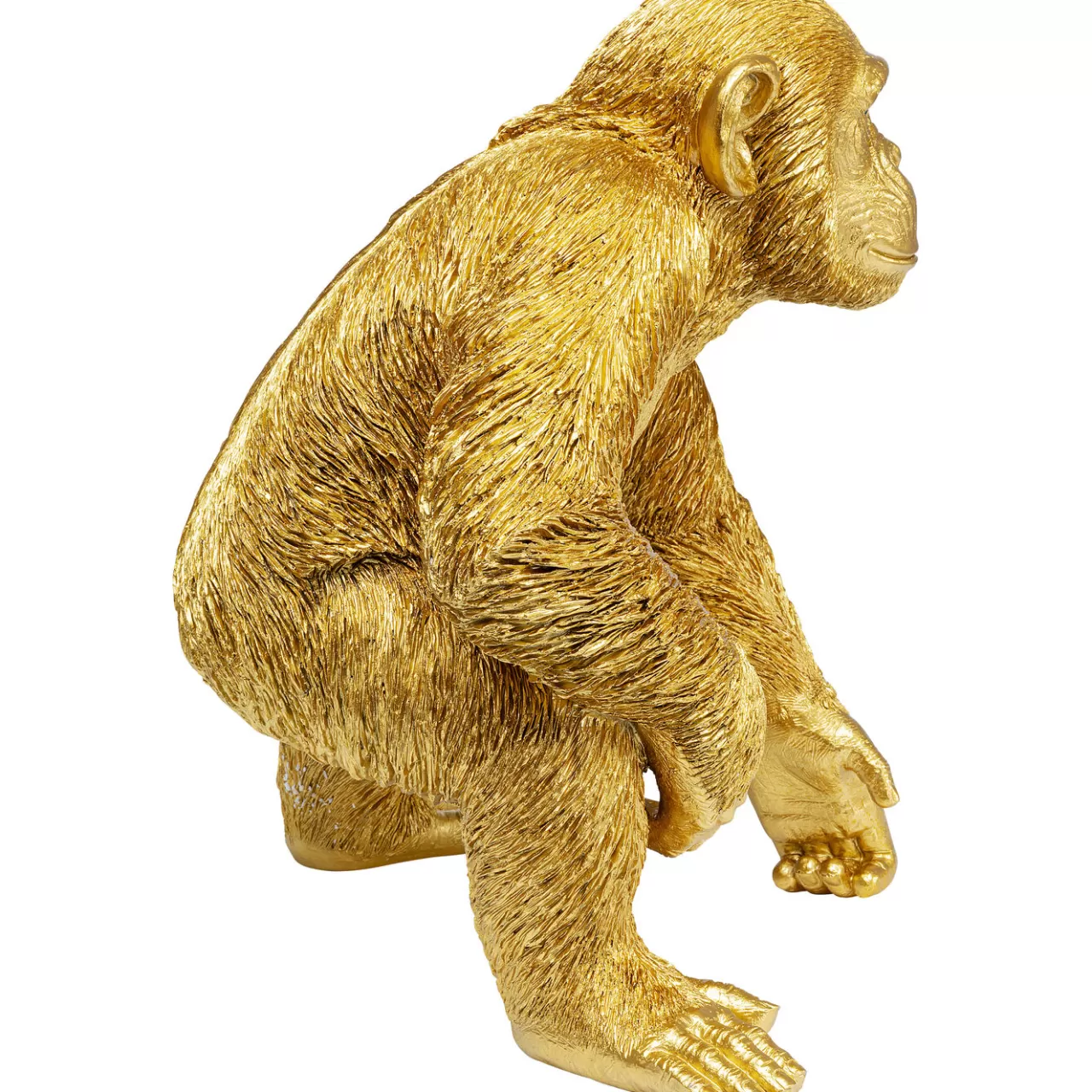Figurine Décorative Playing Ape Dore 50Cm*KARE Design Sale