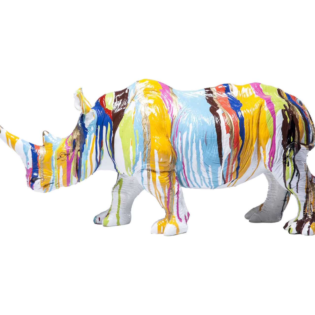 Figurine Décorative Rhino Colore 26Cm*KARE Design Best