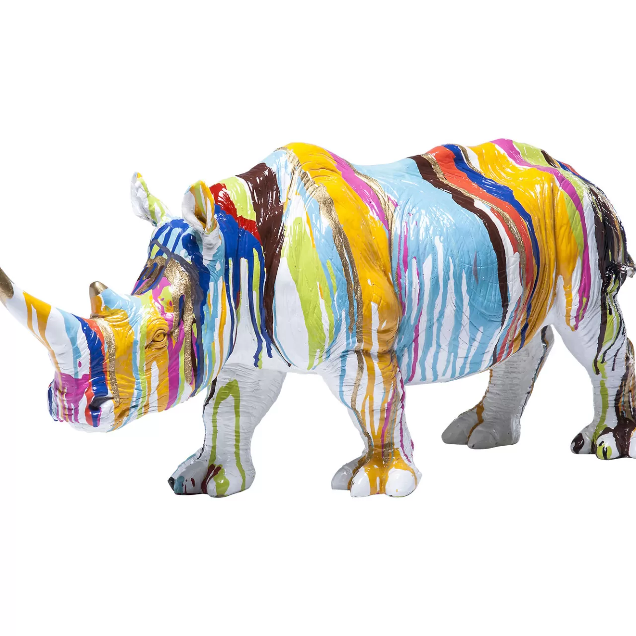 Figurine Décorative Rhino Colore 26Cm*KARE Design Best