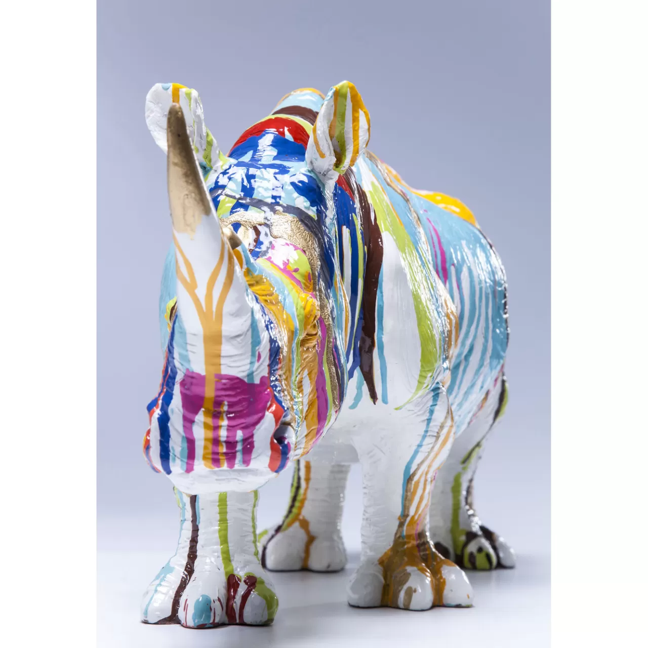 Figurine Décorative Rhino Colore 26Cm*KARE Design Best