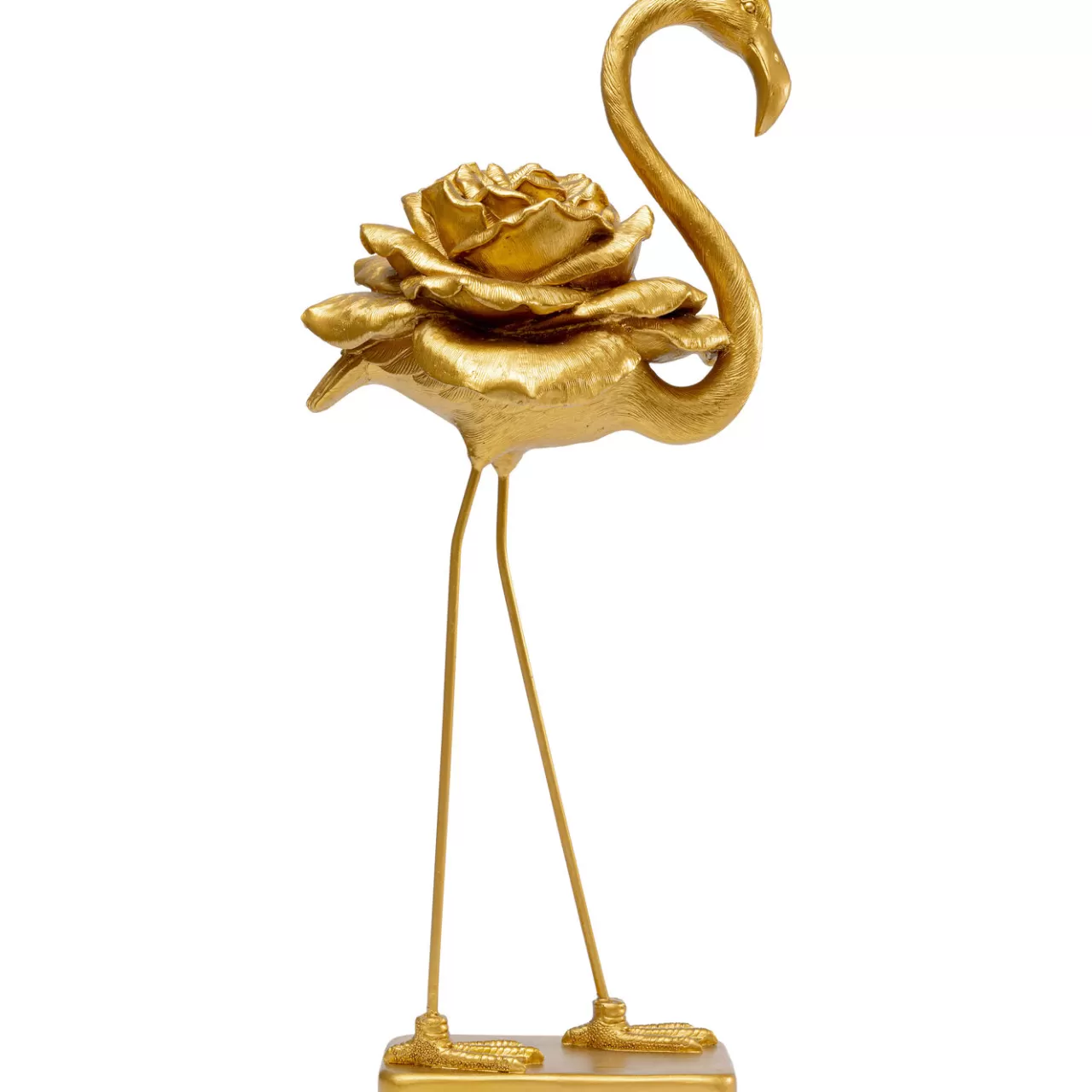 Figurine Décorative Rose Flamingo Dore 63Cm*KARE Design Shop