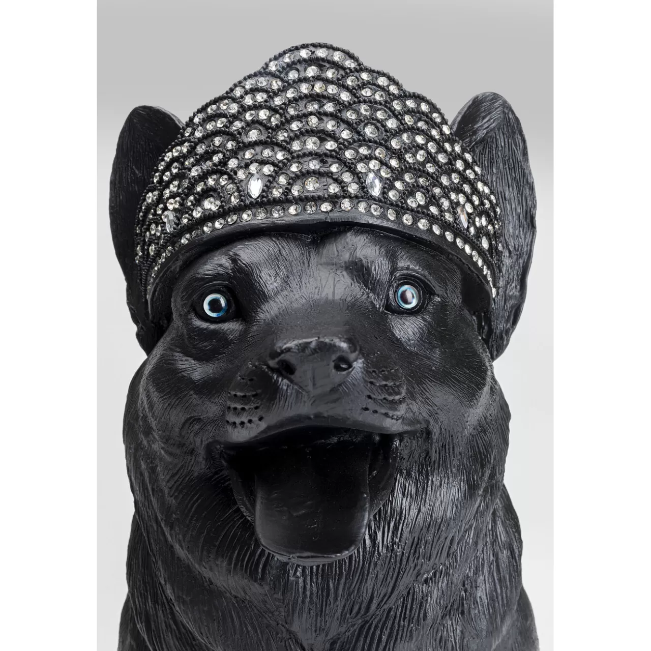 Figurine Décorative Royal Standing Corgi Noir 52Cm*KARE Design New