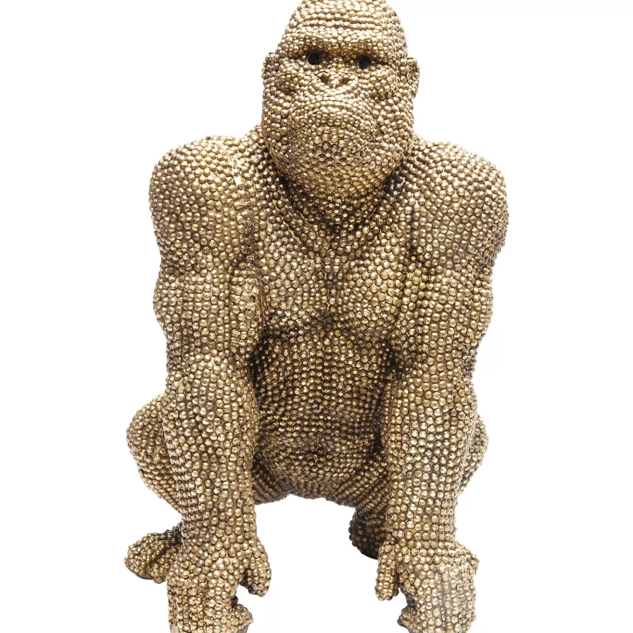 Figurine Décorative Shiny Gorilla Dore 46Cm*KARE Design Clearance