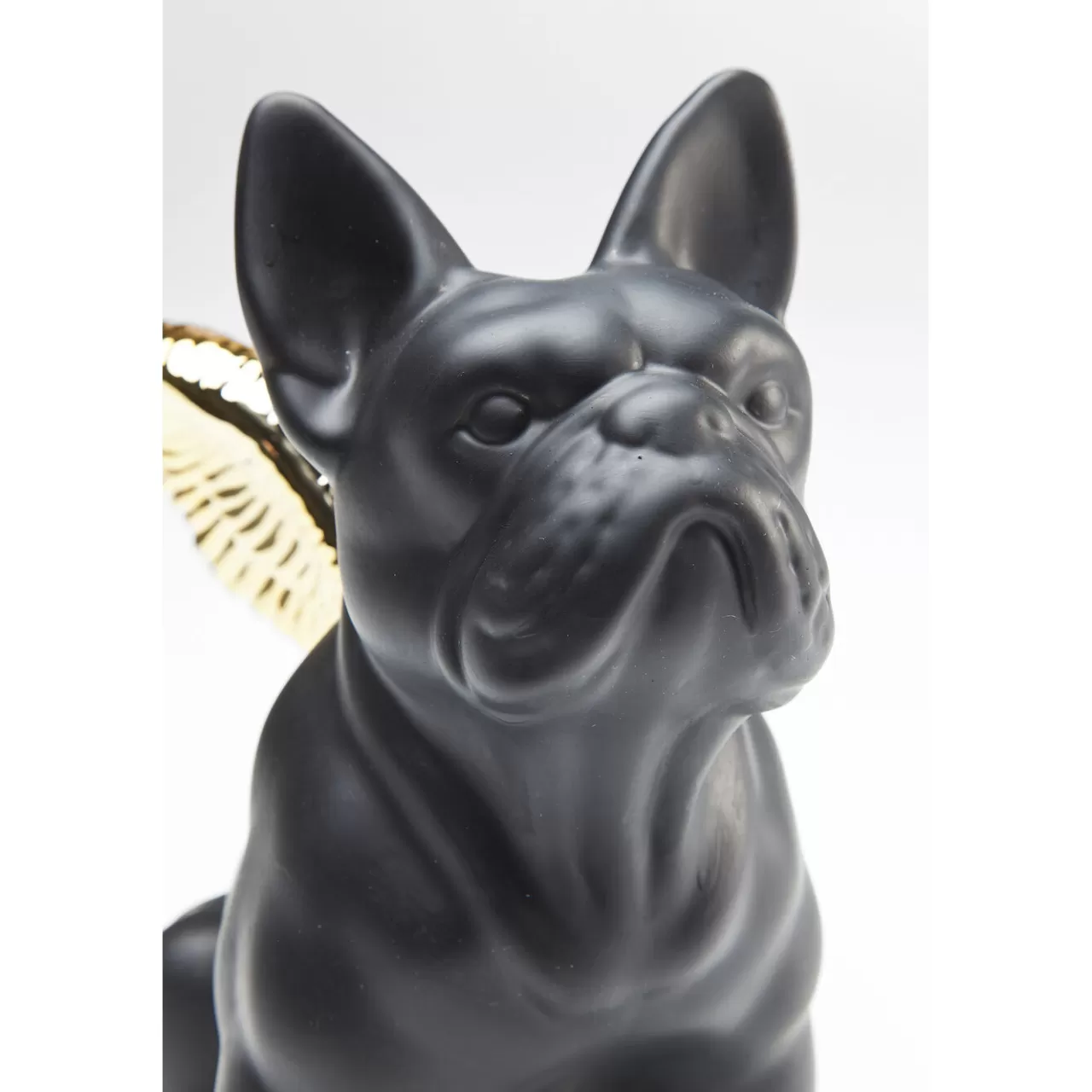 Figurine Décorative Sitting Angel Dog Dore-Noir*KARE Design Outlet