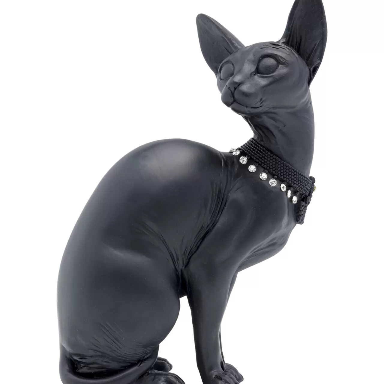 Figurine Décorative Sitting Cat Audrey Noir 27*KARE Design Cheap