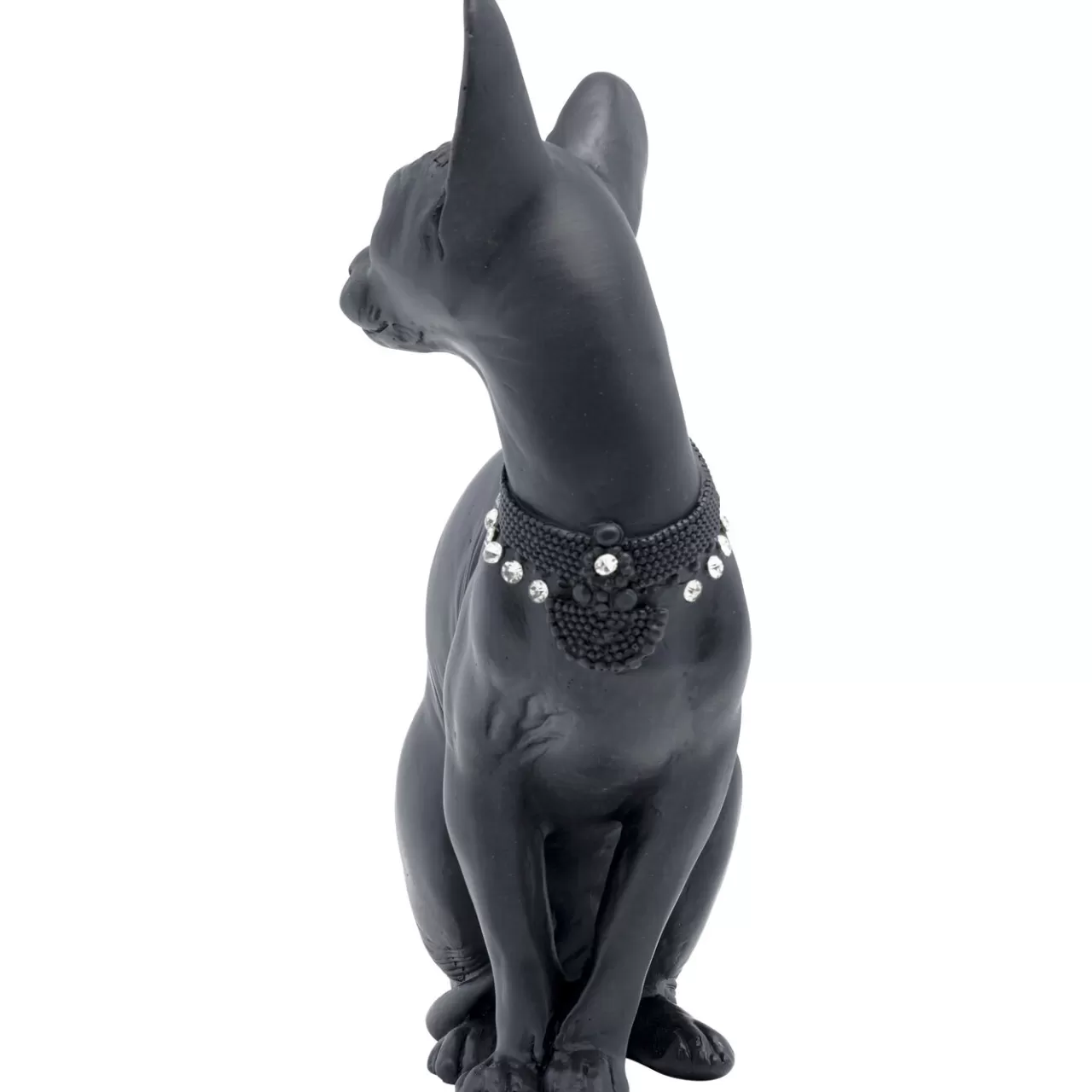 Figurine Décorative Sitting Cat Audrey Noir 27*KARE Design Cheap