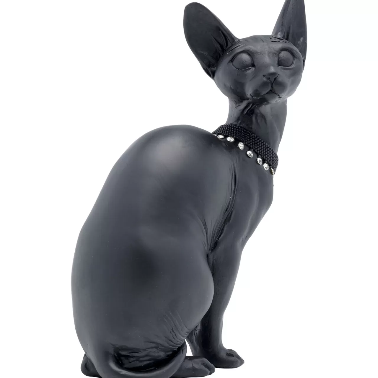 Figurine Décorative Sitting Cat Audrey Noir 27*KARE Design Cheap