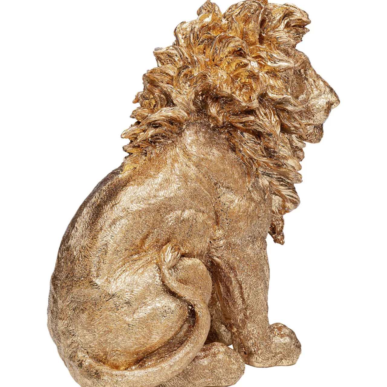 Figurine Décorative Sitting Lion Dore 42Cm*KARE Design Flash Sale