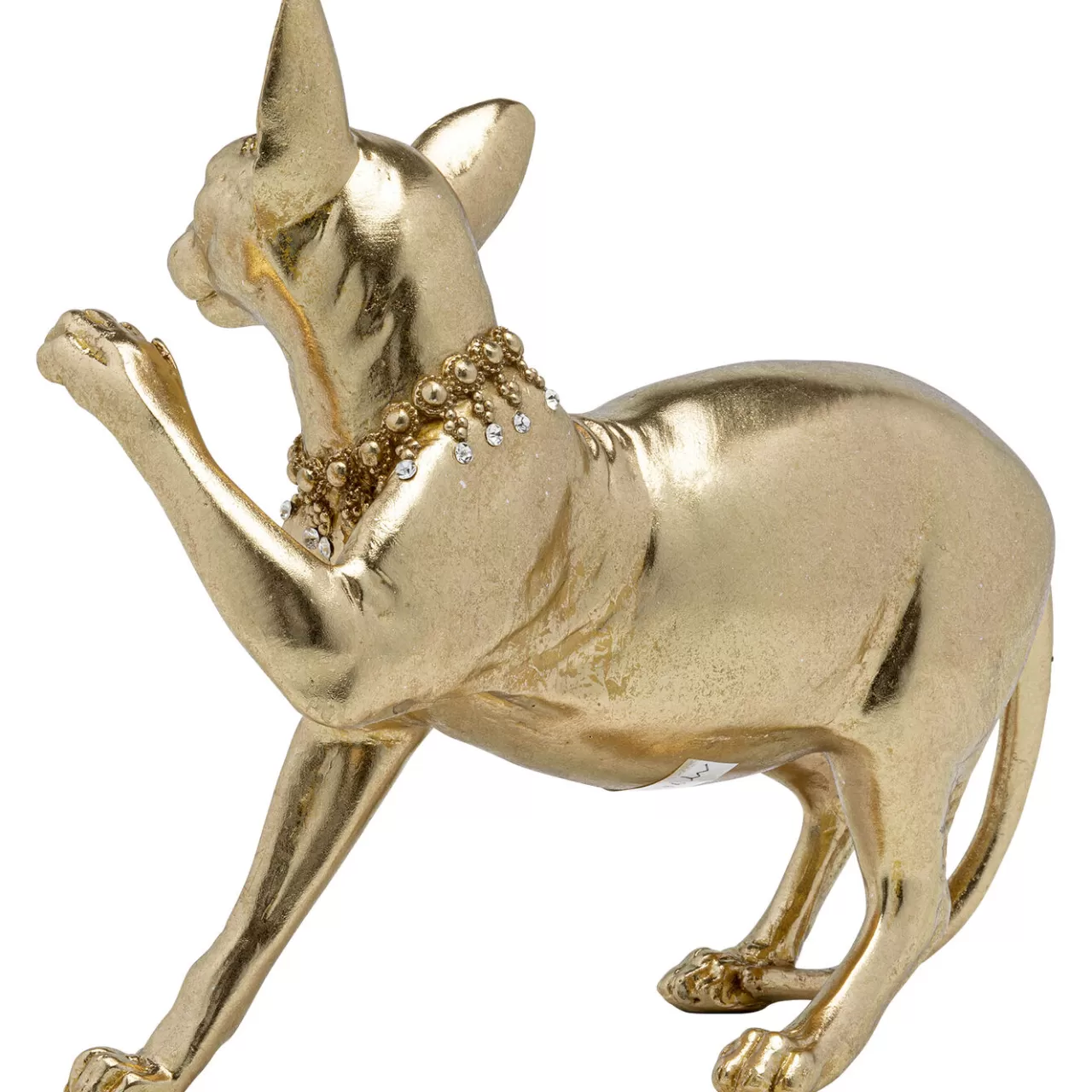 Figurine Décorative Standing Cat Audrey Dore 29*KARE Design New