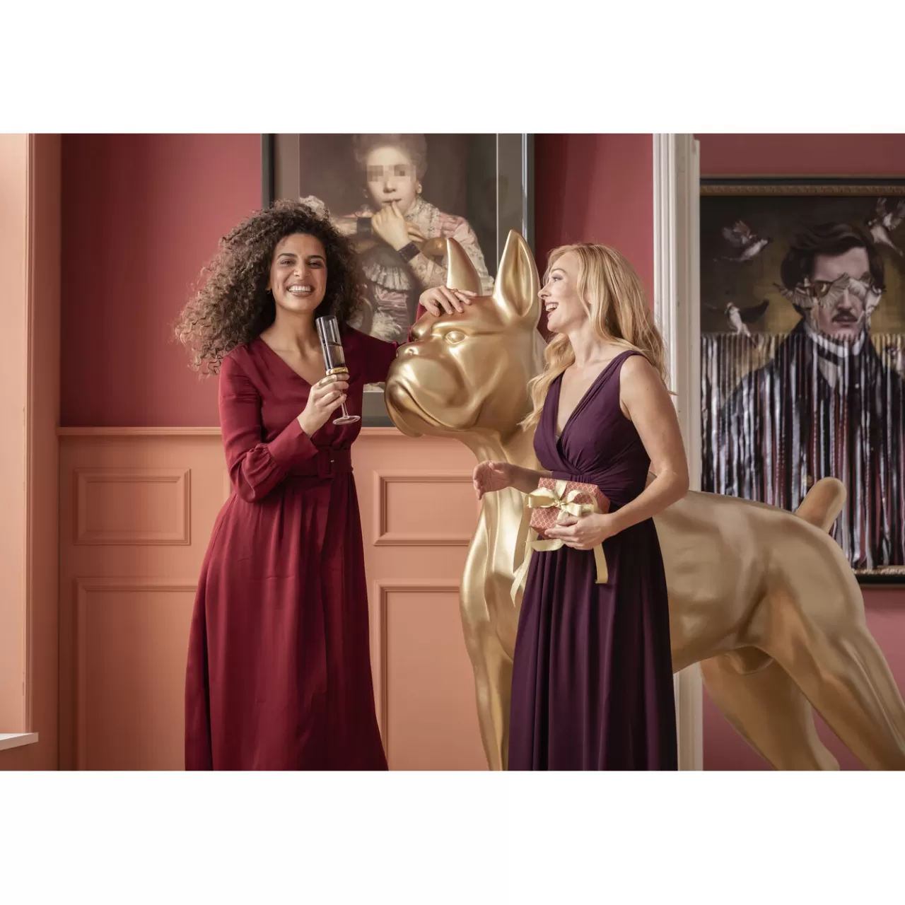 Figurine Décorative Toto Xl Gold 180 Cm*KARE Design Outlet