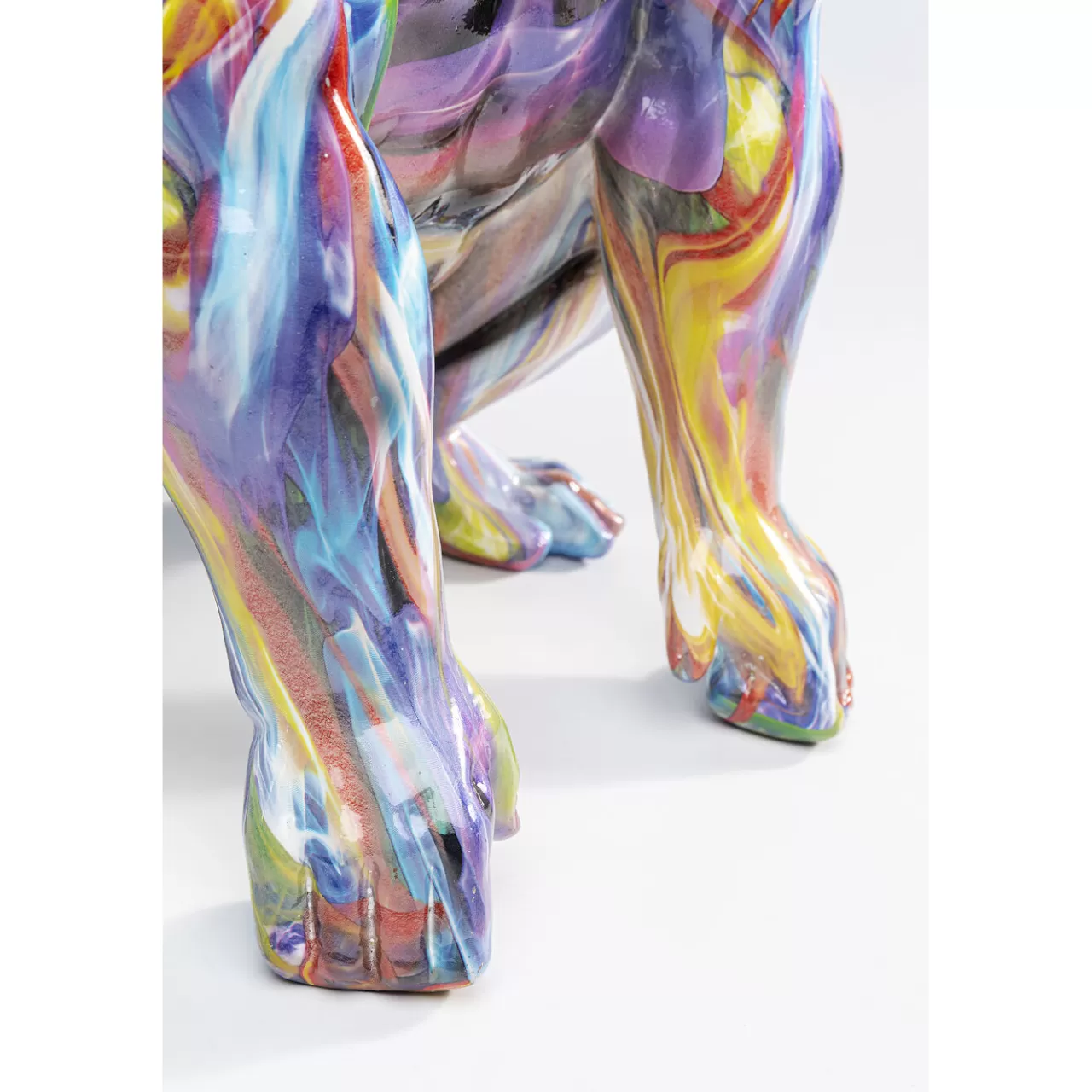 Figurine Décorative Watching Gorilla Colorful 45Cm*KARE Design Fashion