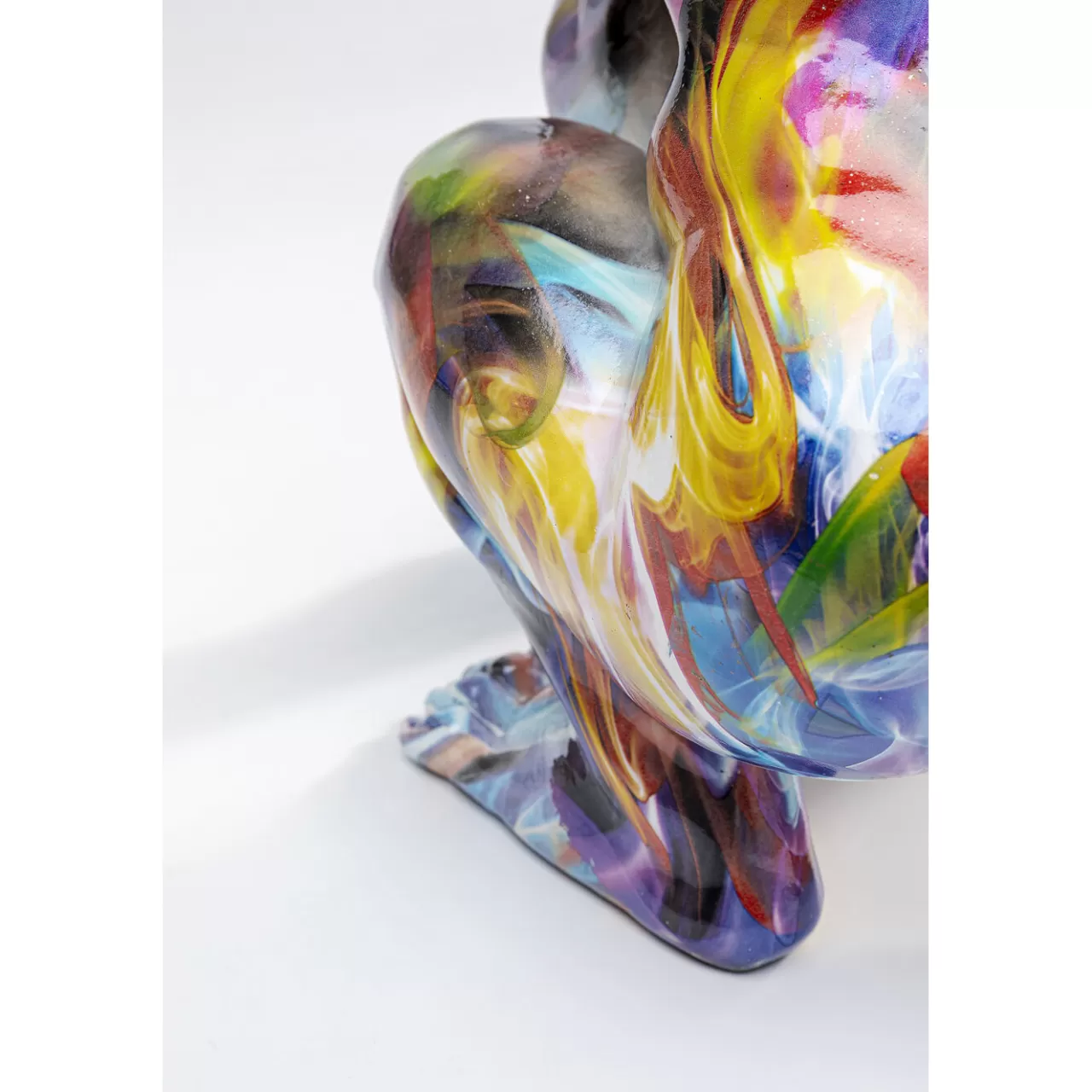Figurine Décorative Watching Gorilla Colorful 45Cm*KARE Design Fashion
