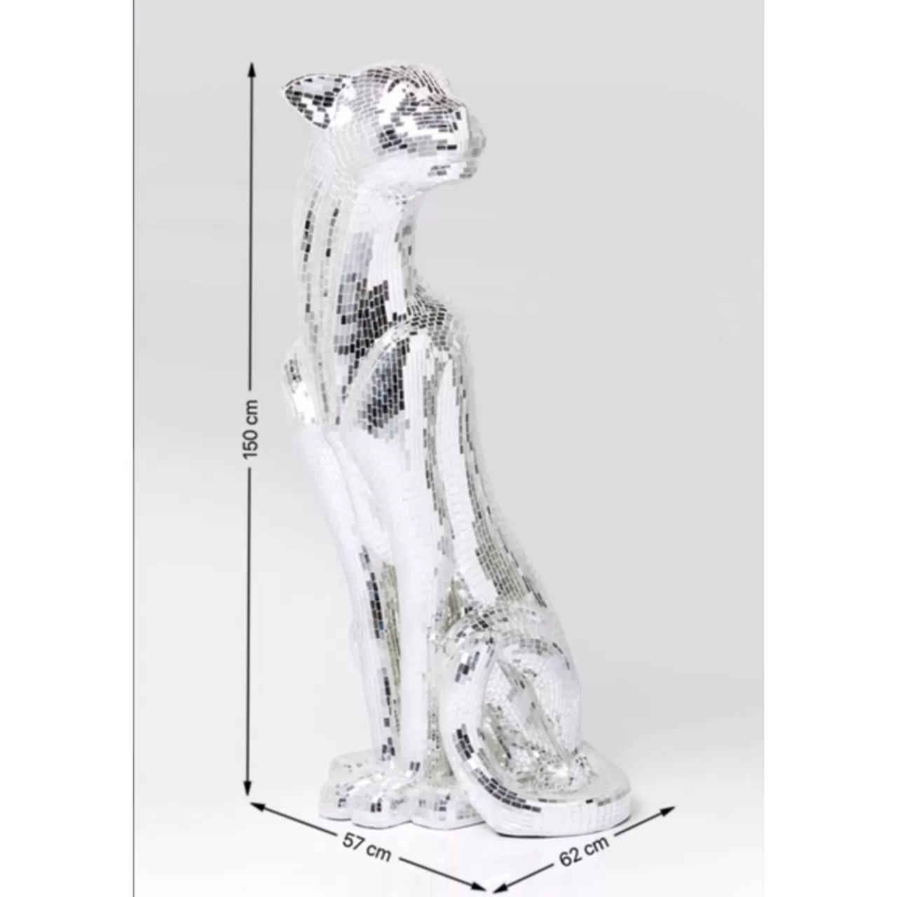 Figurine Décorative Welcome Panther Droite Xl 150C*KARE Design Best