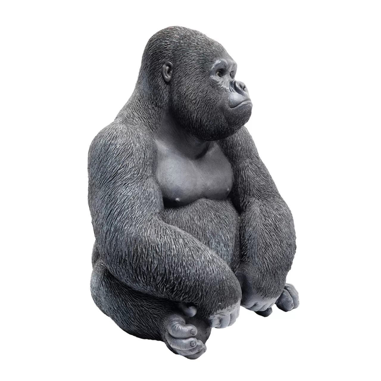 Figurine Décorativemonkey Gorilla Side Medium Noir*KARE Design Cheap