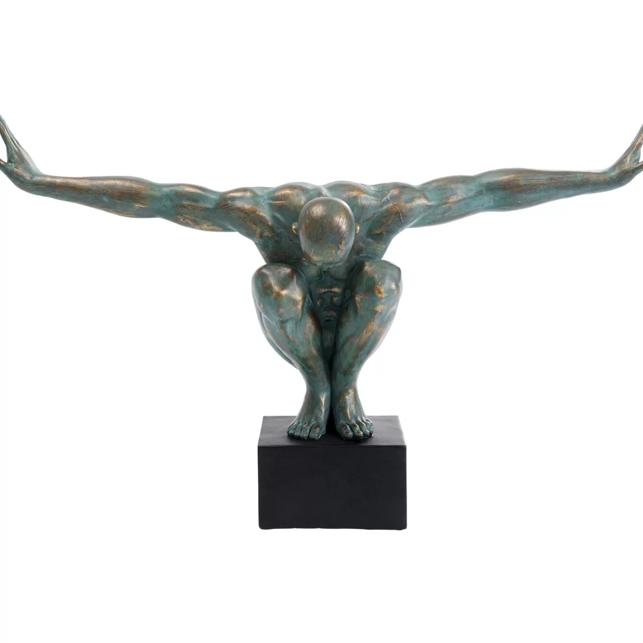 Objet Décoratif Athlete Xl Antique Vert 100Cm*KARE Design Hot