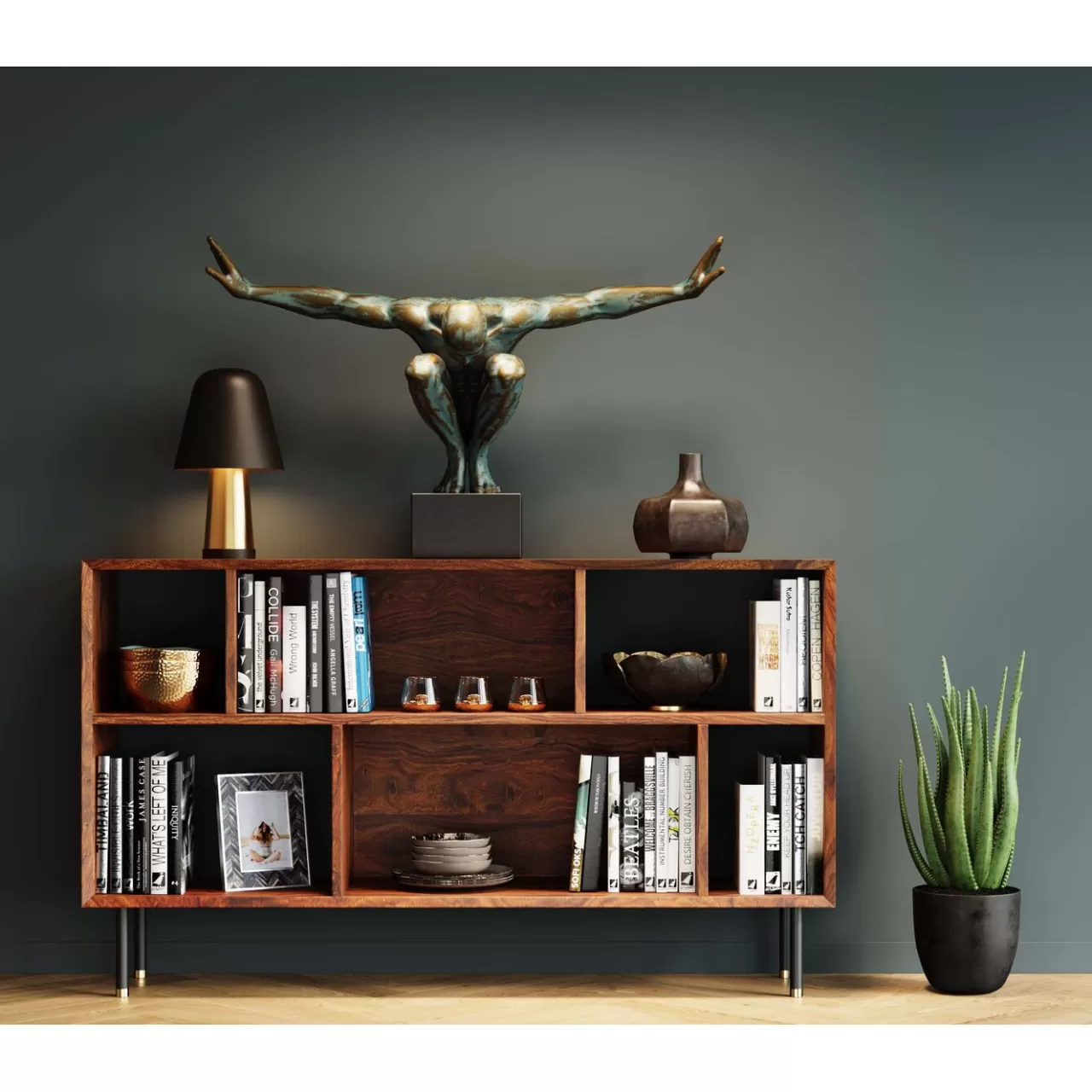 Objet Décoratif Athlete Xl Antique Vert 100Cm*KARE Design Hot