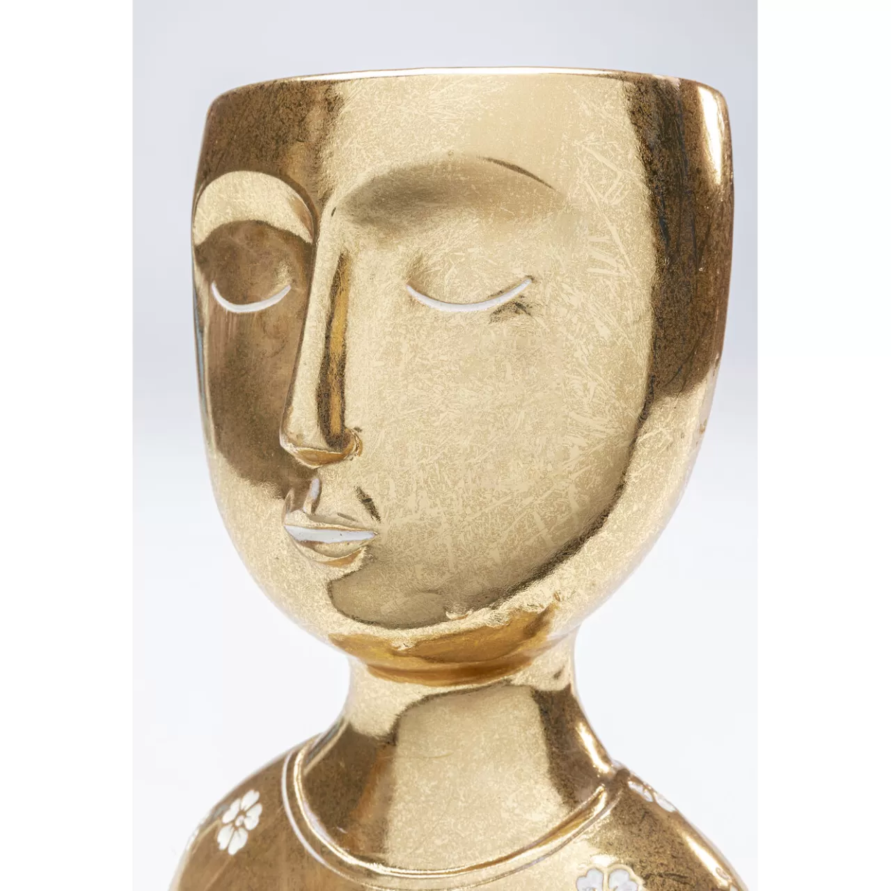 Objet Décoratif Daisy Head Dore 19Cm*KARE Design Shop