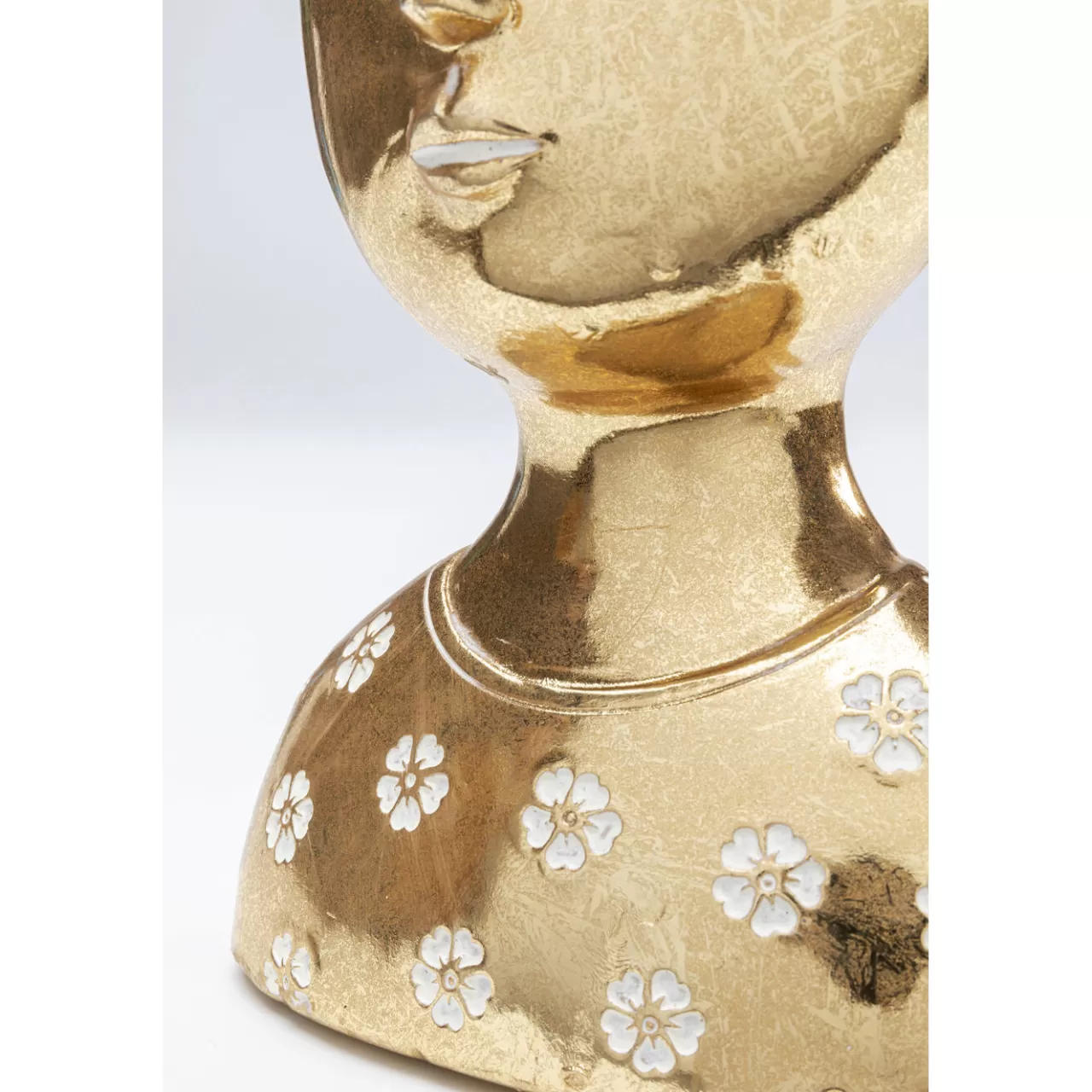 Objet Décoratif Daisy Head Dore 19Cm*KARE Design Shop
