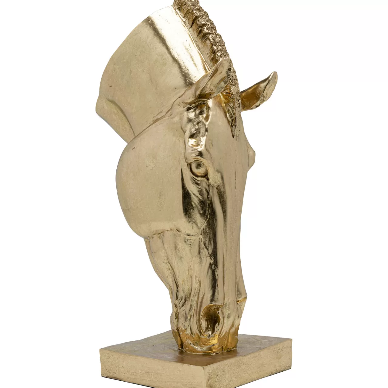 Objet Décoratif Horse Face Dore 57Cm*KARE Design Outlet