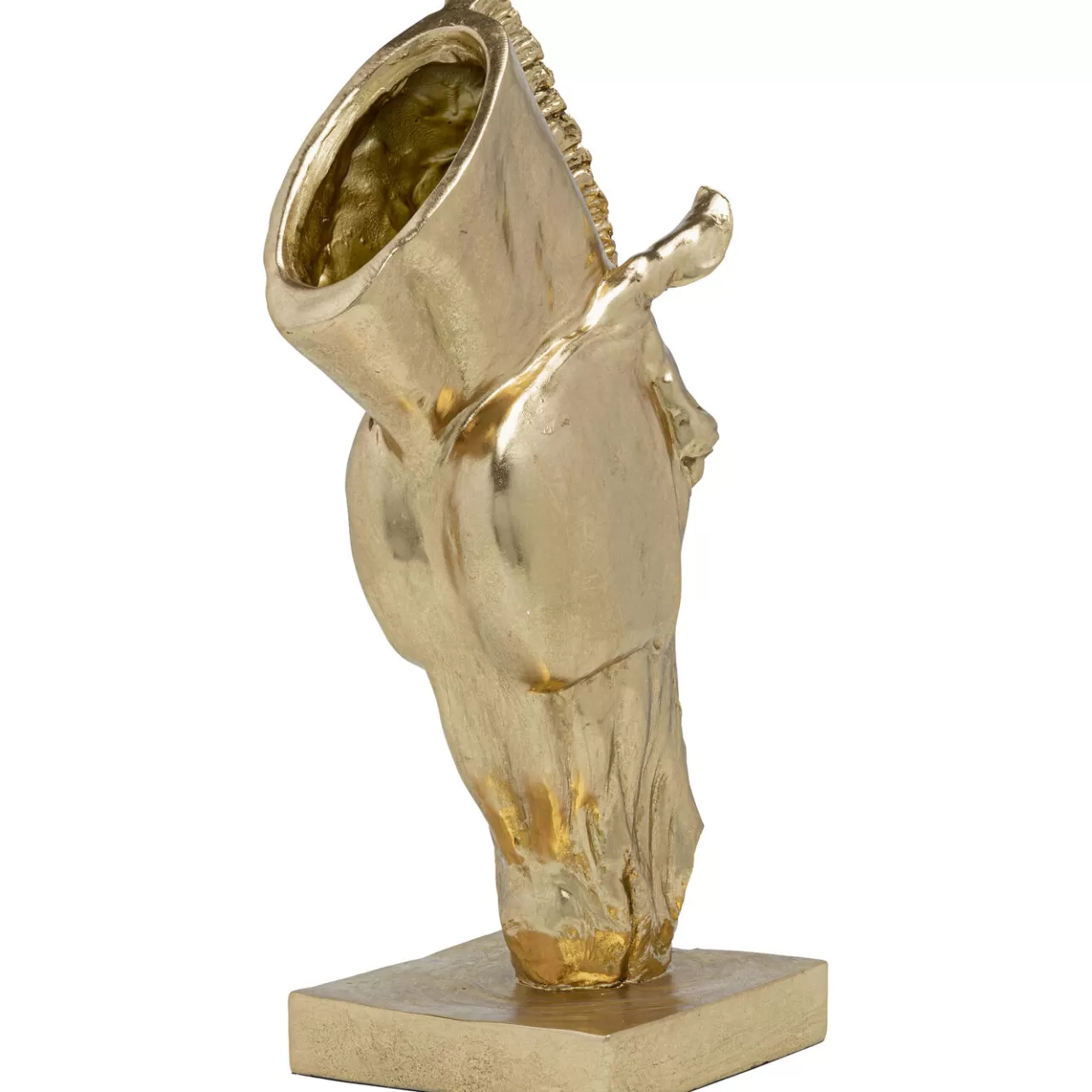 Objet Décoratif Horse Face Dore 57Cm*KARE Design Outlet