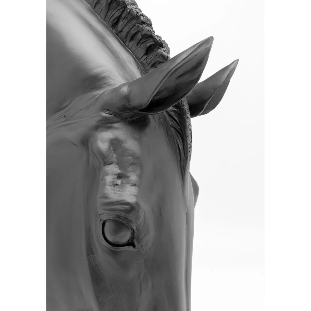 Objet Décoratif Horse Face Noir 72Cm*KARE Design New