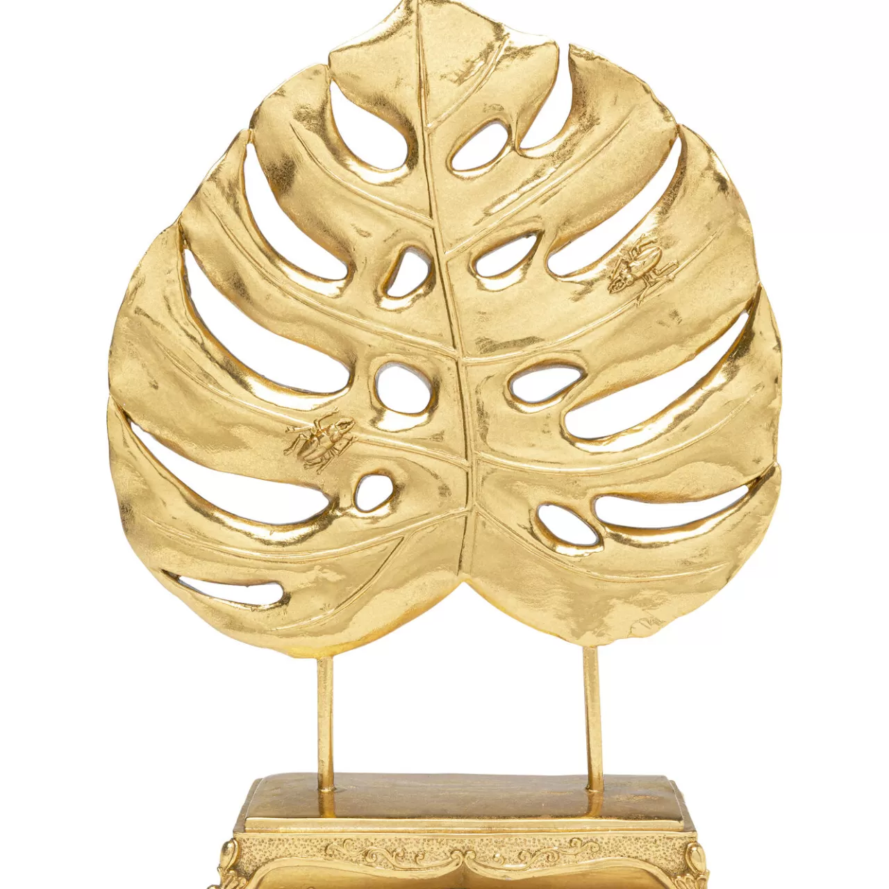 Objet Décoratif Monstera Leaf Dore 36Cm*KARE Design Outlet