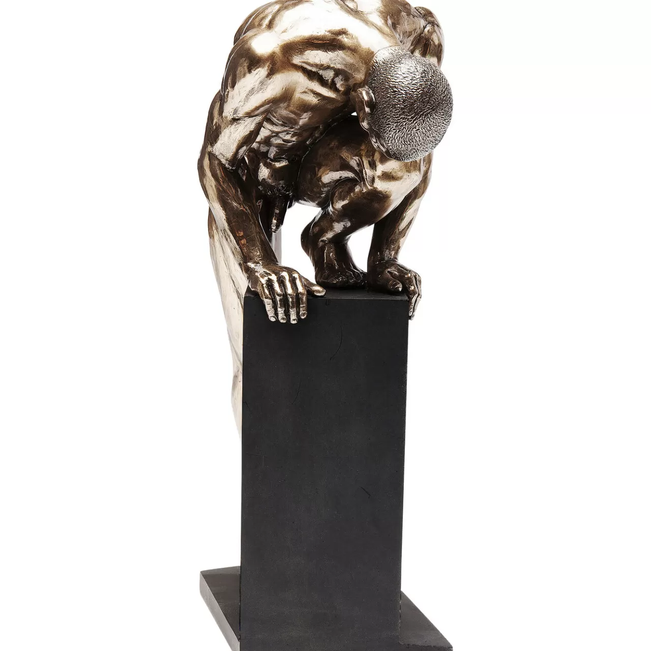 Objet Décoratif Nude Man Stand Bronze 35Cm*KARE Design Clearance