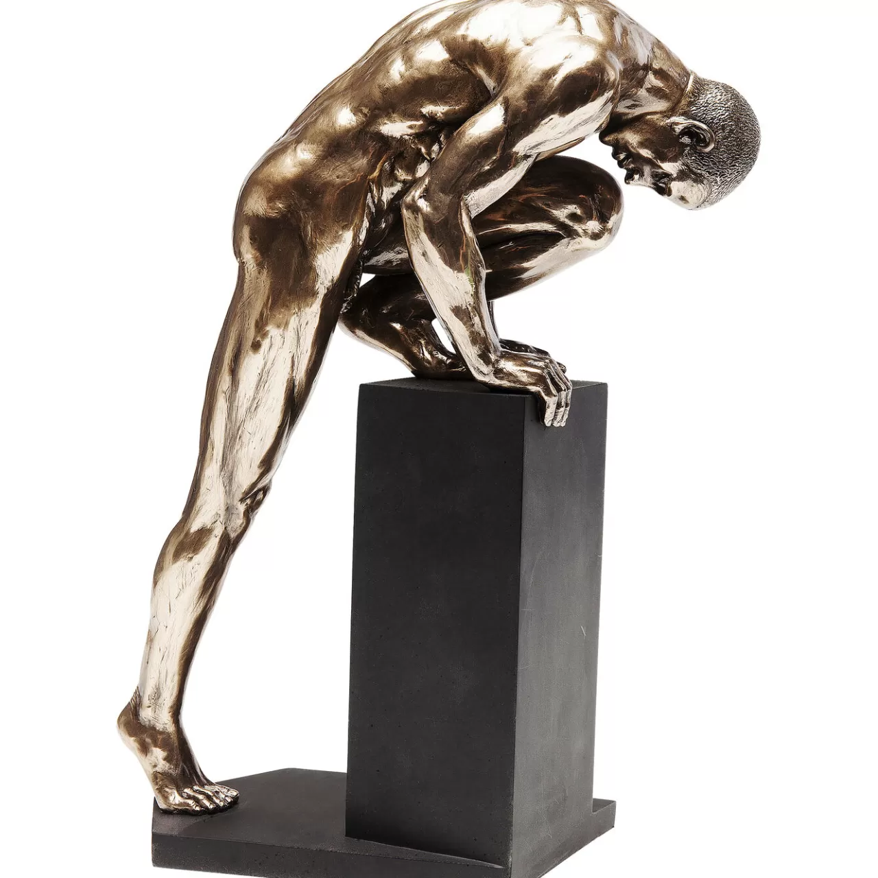 Objet Décoratif Nude Man Stand Bronze 35Cm*KARE Design Clearance