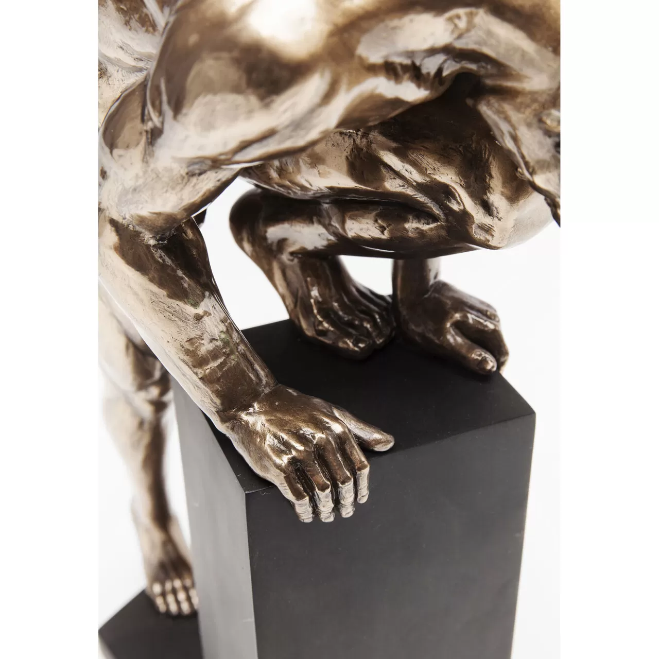 Objet Décoratif Nude Man Stand Bronze 35Cm*KARE Design Clearance