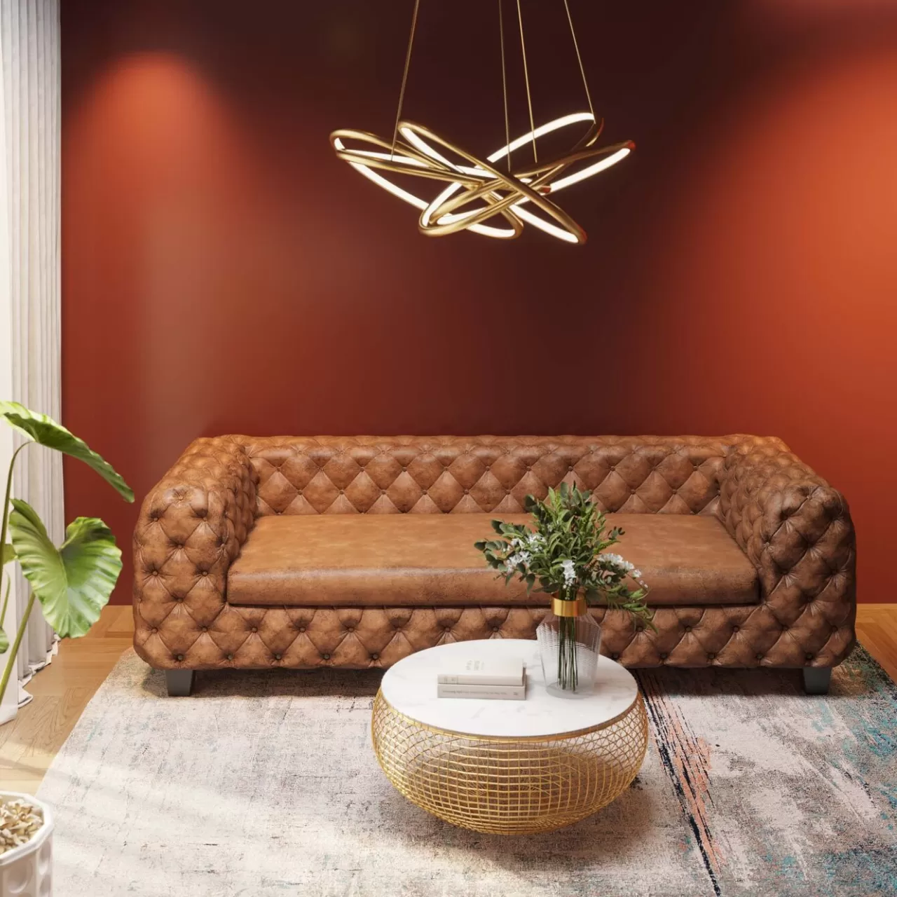 Sofa Desire 3 Places Vintage Eco*KARE Design Best Sale