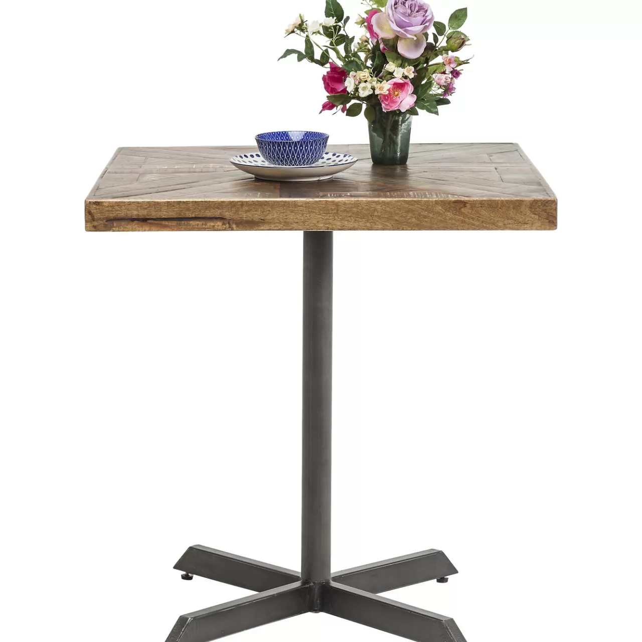 Table Lyon Vintage Range 72X72Cm*KARE Design Clearance