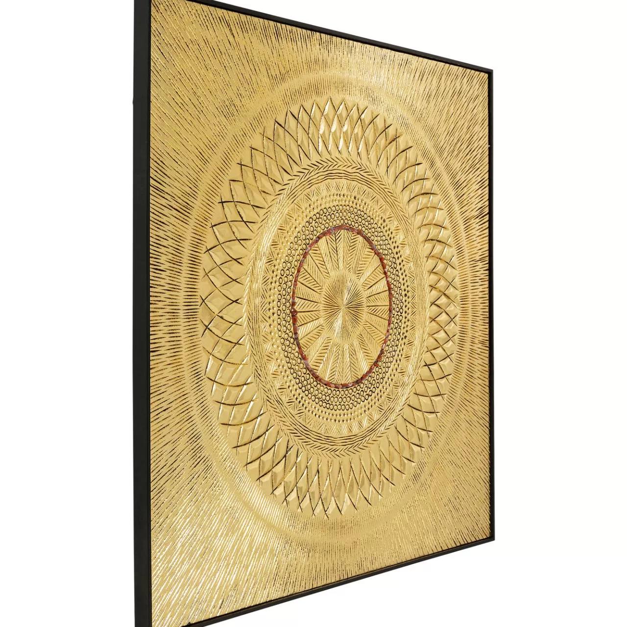 Tableau Décoratif Art Geometric Circle Dore 120X12*KARE Design Sale