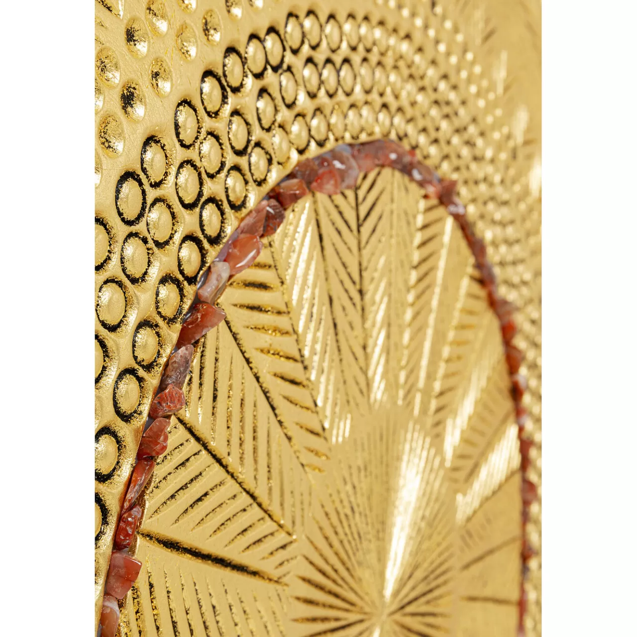 Tableau Décoratif Art Geometric Circle Dore 120X12*KARE Design Sale