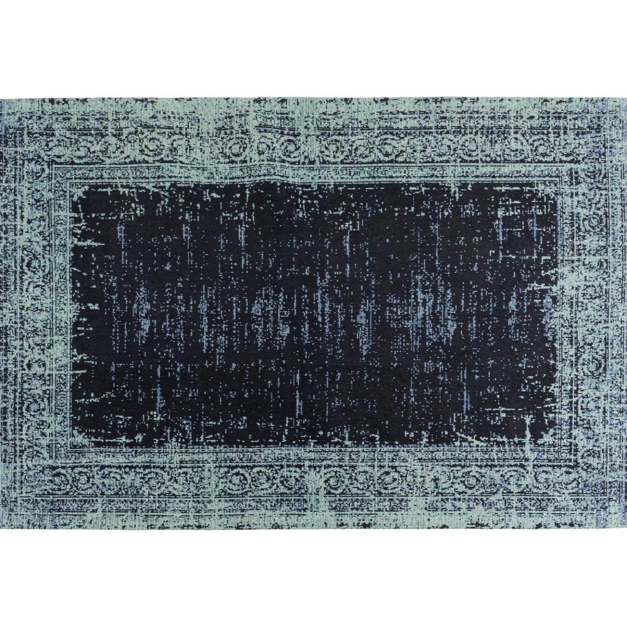 Tapis Vintage Deep Sea Bleu 170X240Cm*KARE Design Clearance