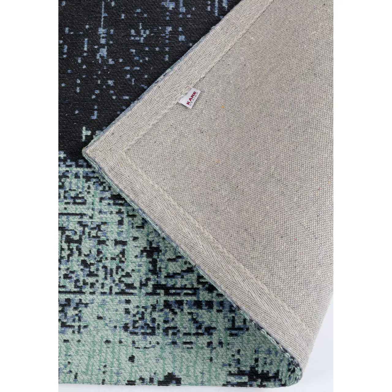 Tapis Vintage Deep Sea Bleu 170X240Cm*KARE Design Clearance